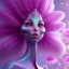 Placeholder: flower glitter alien pink and blue in a galactic ambiance, delicate colors in the foreground, full of details, smooth, light effect，vaporwave colorful, smooth, extremely sharp detail, finely tuned detail, ultra high definition, 8 k, unreal engine 5, ultra sharp focus