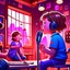 Placeholder: Children's Illustration Style, Secret writing of the microphone:We are close to the most suitable players and they are running while strengthening the layout. cinematic photo, 4k, highly detailed, uhd image, intricate details, detailed scene background, detailed, 8k, trending, amazing art, colorful