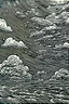 Placeholder: Linocut storm clouds