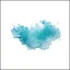 Placeholder: Scattered powder powder in the form of abstract clouds, top view