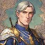 Placeholder: A Fire Emblem lord drawn by Van Gogh