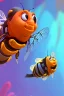 Placeholder: Cool bee as pfp animation style such as nemo