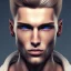 Placeholder: Man, beautiful man, soft, blue eyes, hight definition, 8k