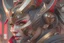 Placeholder: Best quality, masterpiece, ultra high definition,Futuristic, cyberpunk,Hannya-Maske, Comic style