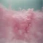 Placeholder: Pink paper underwater in the 1970s, analog photography with white, damaged