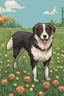 Placeholder: dog, pixel art