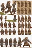 Placeholder: character sprite for pixel game in the medieval style side view, all position, run jump, crouch. hyper-detailed. trending on artstation. --ar 9:16