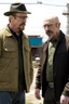 Placeholder: Walter White and Jesse Pink in the AMC walking dead universe.