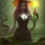 Placeholder: witch in swamp