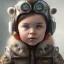 Placeholder: Cyberpunk Portrait of cyborg chipmunk child with brown hair and with cute face, north pole snowy vibe , perfect composition, hyperrealistic, super detailed, 8k, high quality, trending art, trending on artstation, sharp focus, studio photo, intricate details, highly detailed, by greg rutkowski