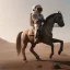 Placeholder: Riding horse astronaut mars unreal engine 5, octan render