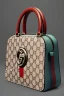 Placeholder: Gucci bag made by muppet face, Sesame Street style, retro style, photo studio, unreal engine 5, god lights, ray tracing, RTX, lumen lighting, ultra detail, volumetric lighting, 3d.