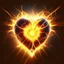 Placeholder: electric heart sun