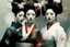 Placeholder: Jeremy Mann style painting, Oiran portrait, white make up on her face, traditional Kimono, digital matt painting, Jeremy Mann style, with rough paint strokes