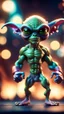 Placeholder: alien gremlin virgin pimp flexing muscles in heaven,bokeh like f/0.8, tilt-shift lens 8k, high detail, smooth render, down-light, unreal engine, prize winning