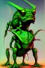 Placeholder: monster grasshopper 70s sci fi art