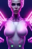 Placeholder: cyberpunk, pink latex body, women, body portrai, big boobs, highlight eyes perfect, skin, tron, cyborg, perfekt sexy, real, dream, hr giger