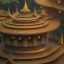 Placeholder: raindrops falling from an Asian house roofe, 4k later, close up view