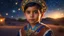 Placeholder: little very young Mexican boy, handsome, peaceful, gentle, confident, calm, wise, happy, facing camera, head and shoulders, traditional Mexican costume, perfect eyes, exquisite composition, night scene, fireflies, stars, Mexican landscape , beautiful intricate insanely detailed octane render, 8k artistic photography, photorealistic concept art, soft natural volumetric cinematic perfect light, chiaroscuro, award-winning photograph, masterpiece, Raphael, Caravaggio, Bouguereau, Alma-Tadema