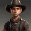 Placeholder: wild west young civilian grimdark realistic