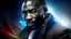 Placeholder: create a stunning & realistic Photo of idris elba in a futuristic scenario