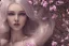 Placeholder: femme long cheveux blond blancs grands yeux bleus , 8k resolution, flower magnolia lotus rose, beautiful portrait, 8k resolution, flower head and body, beautiful star