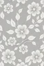 Placeholder: Well-detailed flat gray floral pattern