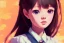 Placeholder: a young, cute, adorable school girl, ((baroque oil painting)), (((anime character concept art))), trending on pixiv fanbox, (rule of thirds), (golden ratio), (detail acrylic palette knife), (((in the style of greg manchess)))