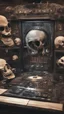 Placeholder: DJ of the damnded, insanely detailed DJ booth in hell, MID set, speakers and equipment made of bone, anatomically correct, add more skulls in th audience, photorealism, vray, 8k 3d https://stablecog.com/generate?o=a67b60e0-edd2-418d-9744-d1d585055d7f