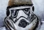 Placeholder: gaspunk stormtrooper in winter painted by hr giger