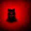 Placeholder: horror werewolf red background