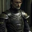 Placeholder: mads mikkelsen dresses in knight's armour, high quality photo