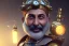 Placeholder: portrait of Atul Bhardwaj bald, steampunk, lego, unreal 5, octane render, cinema4d, dynamic lighting, dramatic lighting, 4k, redshift render, highly detailed, hyper realistic