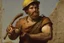 Placeholder: miner holding pick by andrea del sarto