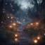 Placeholder: Echoes of the tempest, now a whispered plea Guiding souls through twilight, where the shadows flee In this realm of aftermath, phantoms softly tread Following the will-o-wisp, where the lost are led ,bokeh like f/0.8, tilt-shift lens 8k, high detail, smooth render, down-light, unreal engine