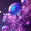 Placeholder: jellyfish glitter alien pink and blue in a galactic ambiance, delicate colors in the foreground, full of details, smooth, light effect，vaporwave colorful, smooth, extremely sharp detail, finely tuned detail, ultra high definition, 8 k, unreal engine 5, ultra sharp focus