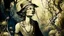 Placeholder: Graffiti Art with outline. Arthur Rackham