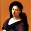 Placeholder: Portrait of a beautiful woman Caravaggio style