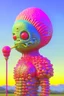 Placeholder: Popsicle creature , 3d 4k octane render, lifelike, photorealistic, artstation, illustration, smooth, sharp focus, ornate, intricate, complex, highly detailed, digital painting, smooth, art by tom bagshaw, akihiko yosh