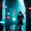 Placeholder: Actor, jason momoa, blade runner style, rain, fog, neon ambient, gradient color, clean skin, circuits, latex coat, cyber punk, neon, tubes, portrait, photo studio, unreal engine 5, smooth color, 16 bit, god lights, ray tracing, RTX, lumen lighting, ultra deatail, volumetric lighting, 3d, finely drawn, hd.