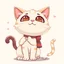 Placeholder: Meow sama cartoon