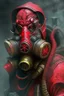 Placeholder: Blood seeker with gas mask