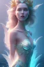 Placeholder: beautiful fashion elegant goddness of water, chic strapless dress, tropical sea background, character design, in the style of artgerm, and wlop, chanel jewelry, cinematic lighting, hyperdetailed, 8 k realistic, symmetrical, global illumination, radiant light, love and mercy, frostbite 3 engine, cryengine, dof, trending on artstation, digital art, crepuscular ray