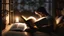 Placeholder: The image portrays an atmosphere of tranquility and focus, with an individual reading a book in a serene and comfortable setting. It reflects the spirit of self-improvement and personal growth, as the person appears engrossed in exploring inspiring content that contributes to their personal development and knowledge acquisition. The appropriate lighting and intricate details enhance a positive and motivating ambiance for learning and advancement.