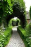 Placeholder: make a arch way made from plants