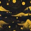 Placeholder: Starry night with Yellow colours