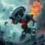 Placeholder: AI APOCOLYPSE DESTRUCTION AND CHAOS ROBOT WAR