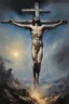 Placeholder: The Crucifixion, oil on canvas by Jim Lee