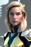 Placeholder: ultrarealistic, ruined city,__sci-fi armor__, __angles__, 18 year old woman, strikingly beautiful, blonde hair, _colour_, [__starlets__|__starlets__], (pale __skincolor__ skin:1.2), __camera__, _hair_, detailed face and eyes, medium breasts, leather choker, freckles, dynamic pose, resolved expression, __accessory__, strappy outfit, (straps:1.1), sword in scabard on left hip, (buckles, buttons, snaps, rings:1.0), breastplate, detailed eyes, plump lips, sci-fi theme