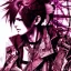 Placeholder: beautiful punk girl, hyper detailed, hyperdetailed, intricately detailed, illustration by <Yoji Shinkawa>, purple tones, darkred tones,